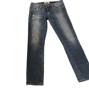 PAIGE - Skyline Ankle Peg,  Straight Leg Jeans